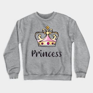 Royal Princess Crown Crewneck Sweatshirt